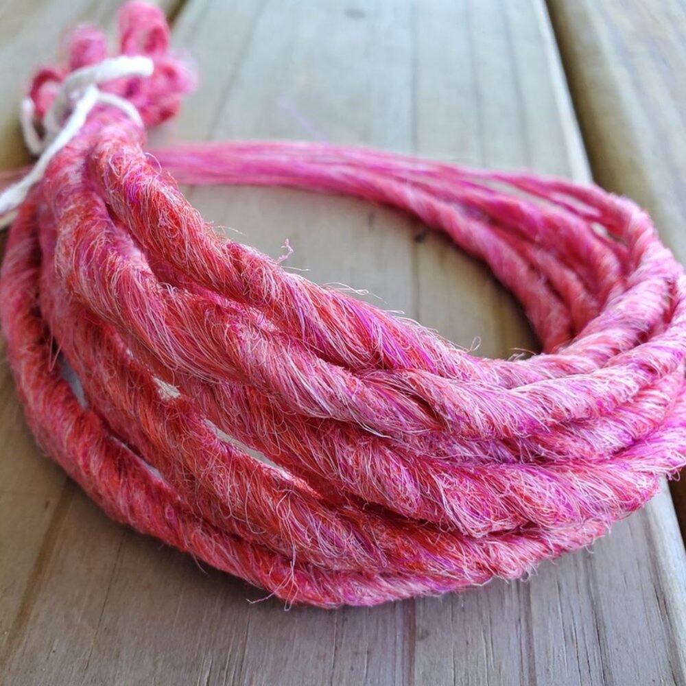 10 SE Single Ended Cupcake Pink Dreads Dreadlock Hair Extensions